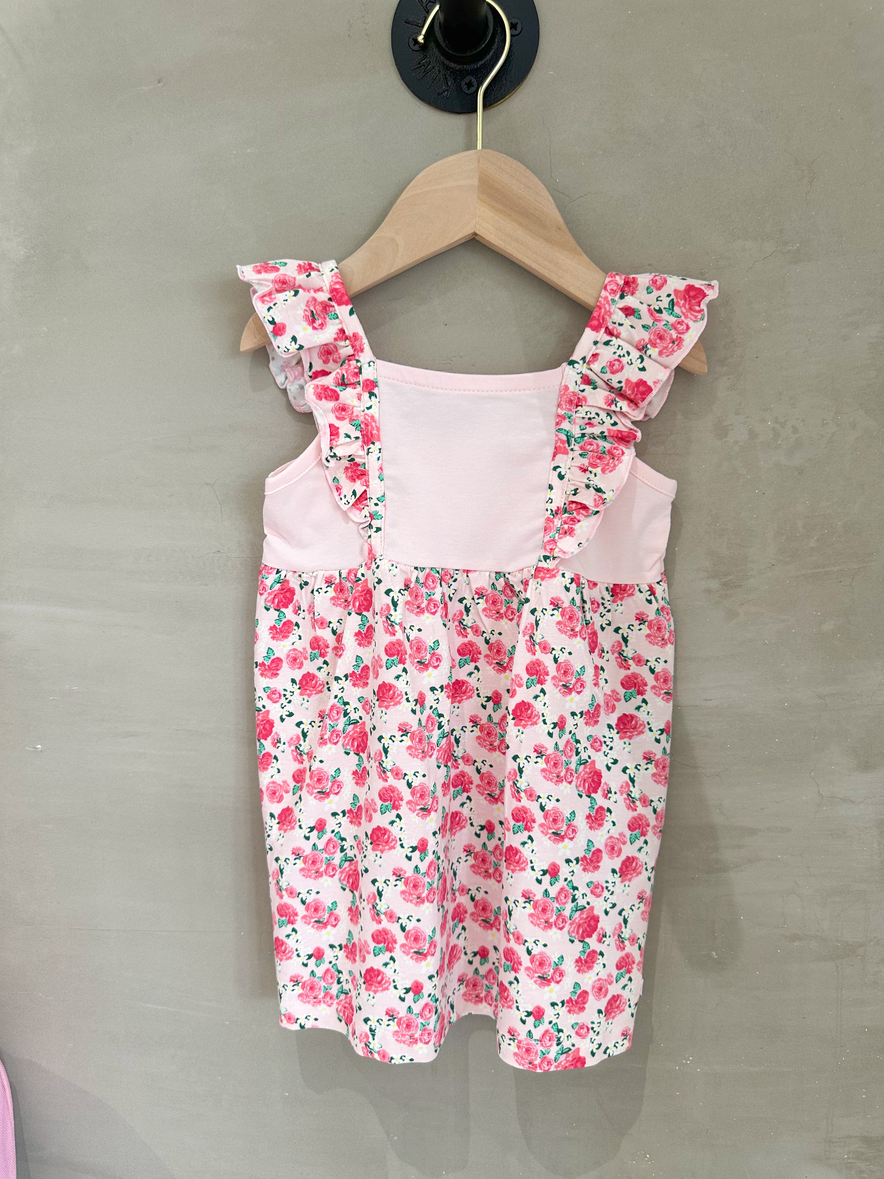 ENGLISH ROSE RUFFLE DRESS