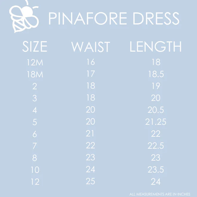 LACE PINAFORE - CHERRIES PLAID (2T)