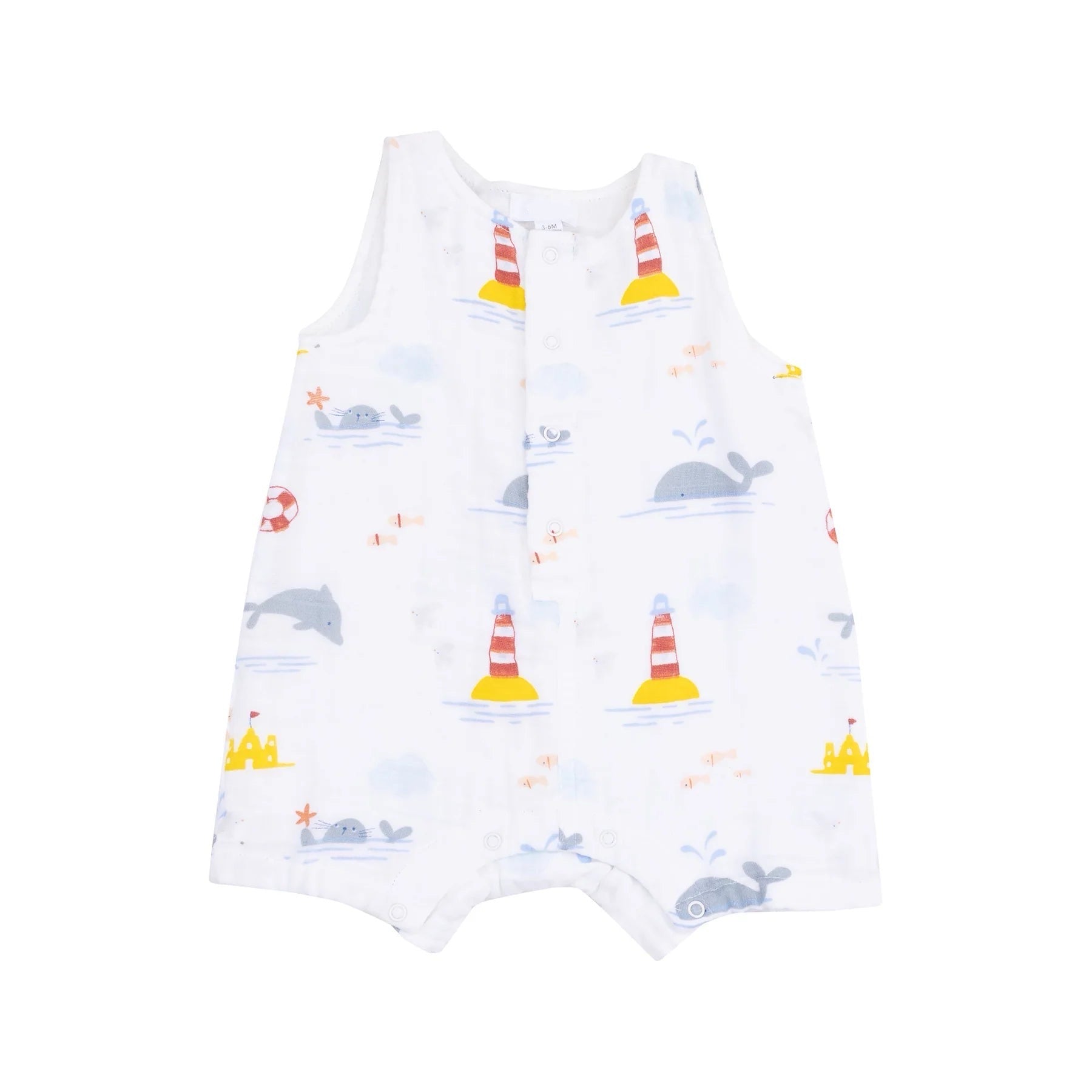 take me to the sea shortie romper