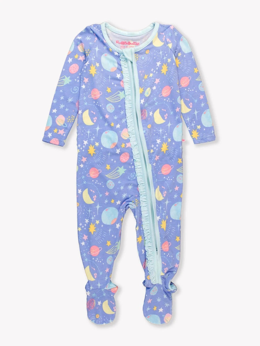 STARRY DREAMS FOOTIE PJS