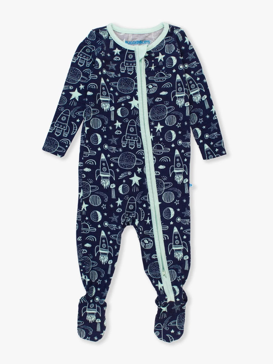 BLAST OFF FOOTIE PJS