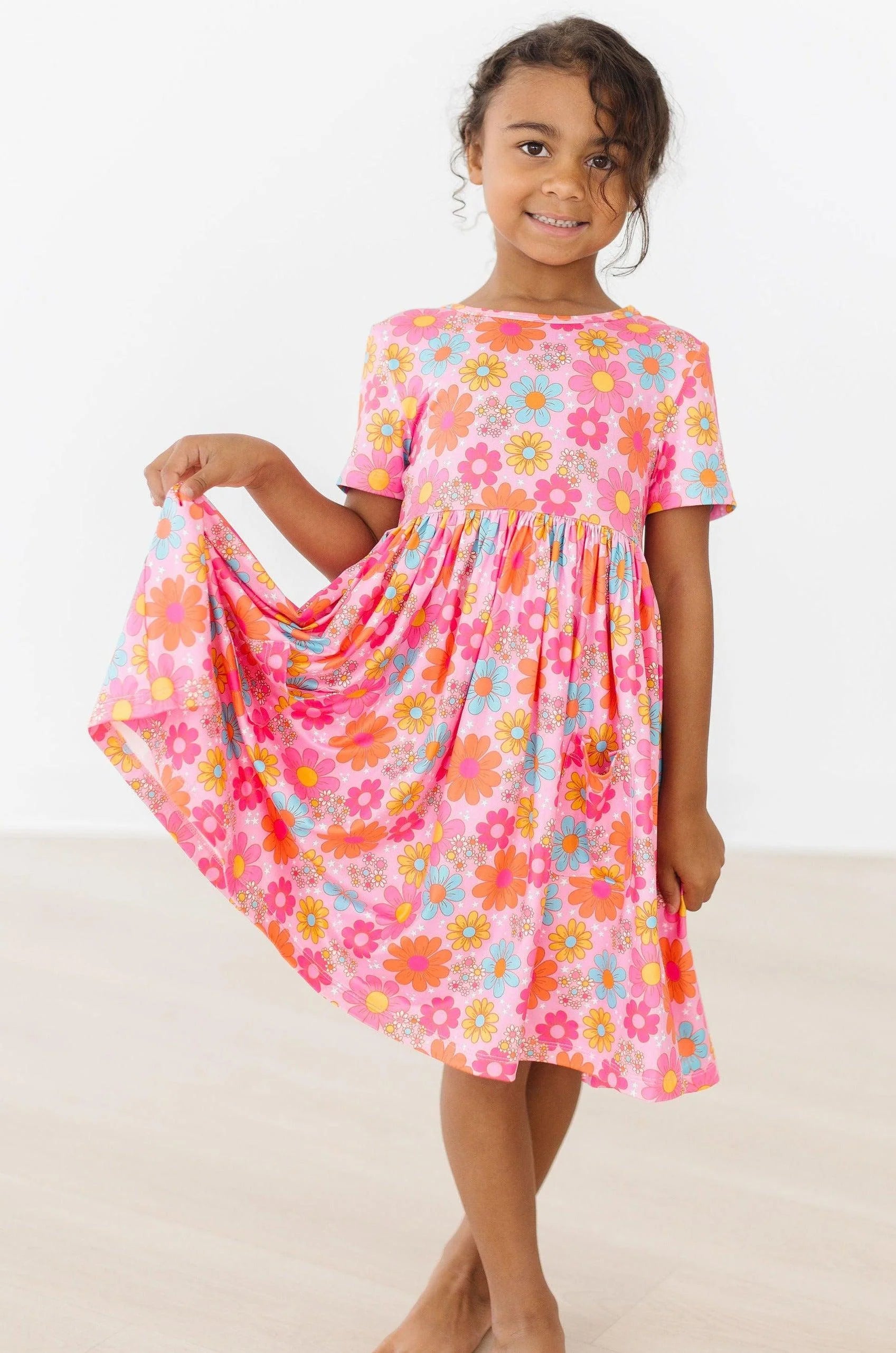 PETAL POCKET TWIRL DRESS
