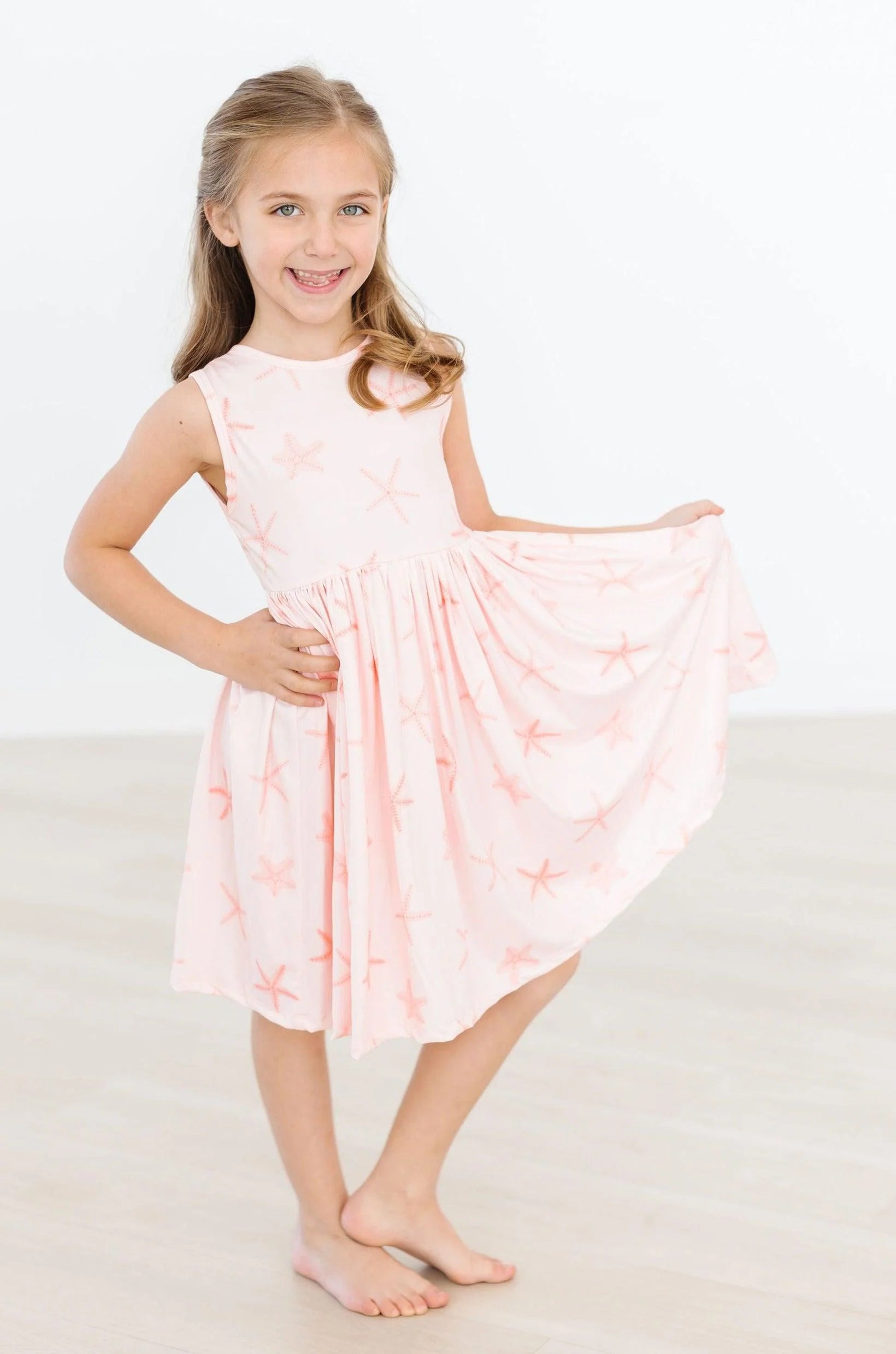 STARFISH TANK TWIRL DRESS