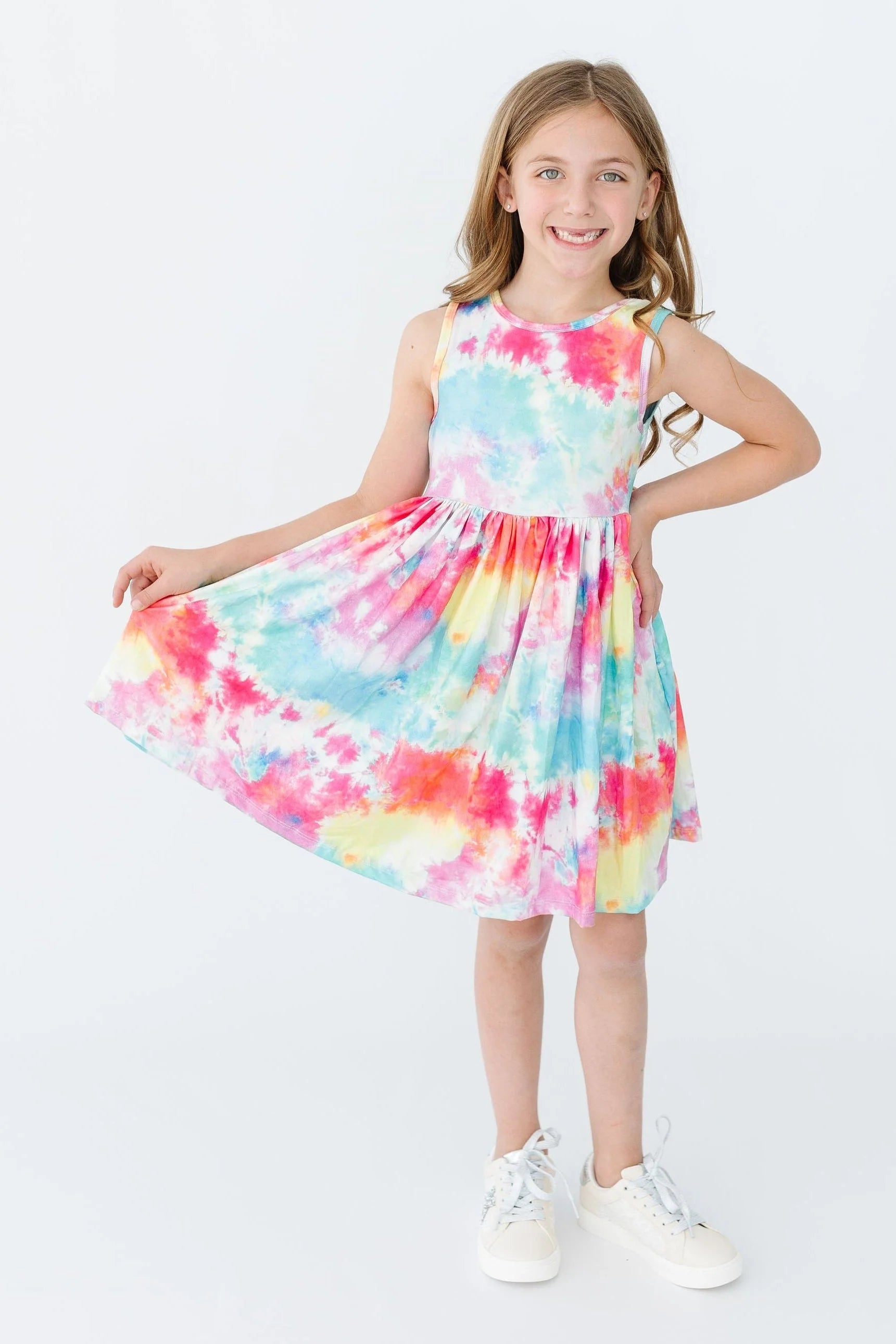 FAR OUT TANK TANK TWIRL DRESS