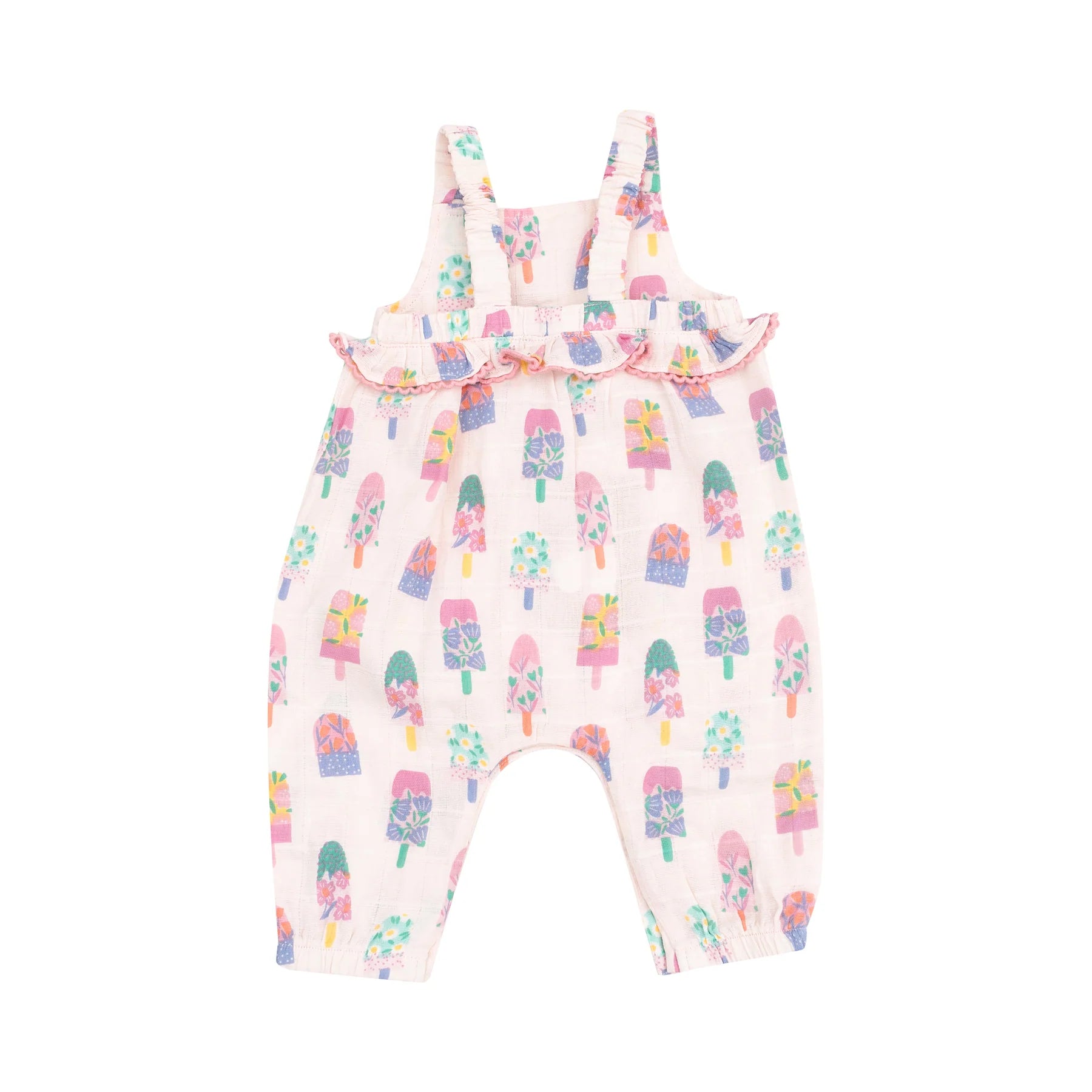 POPSICLE RUFFLE JUMPSUIT