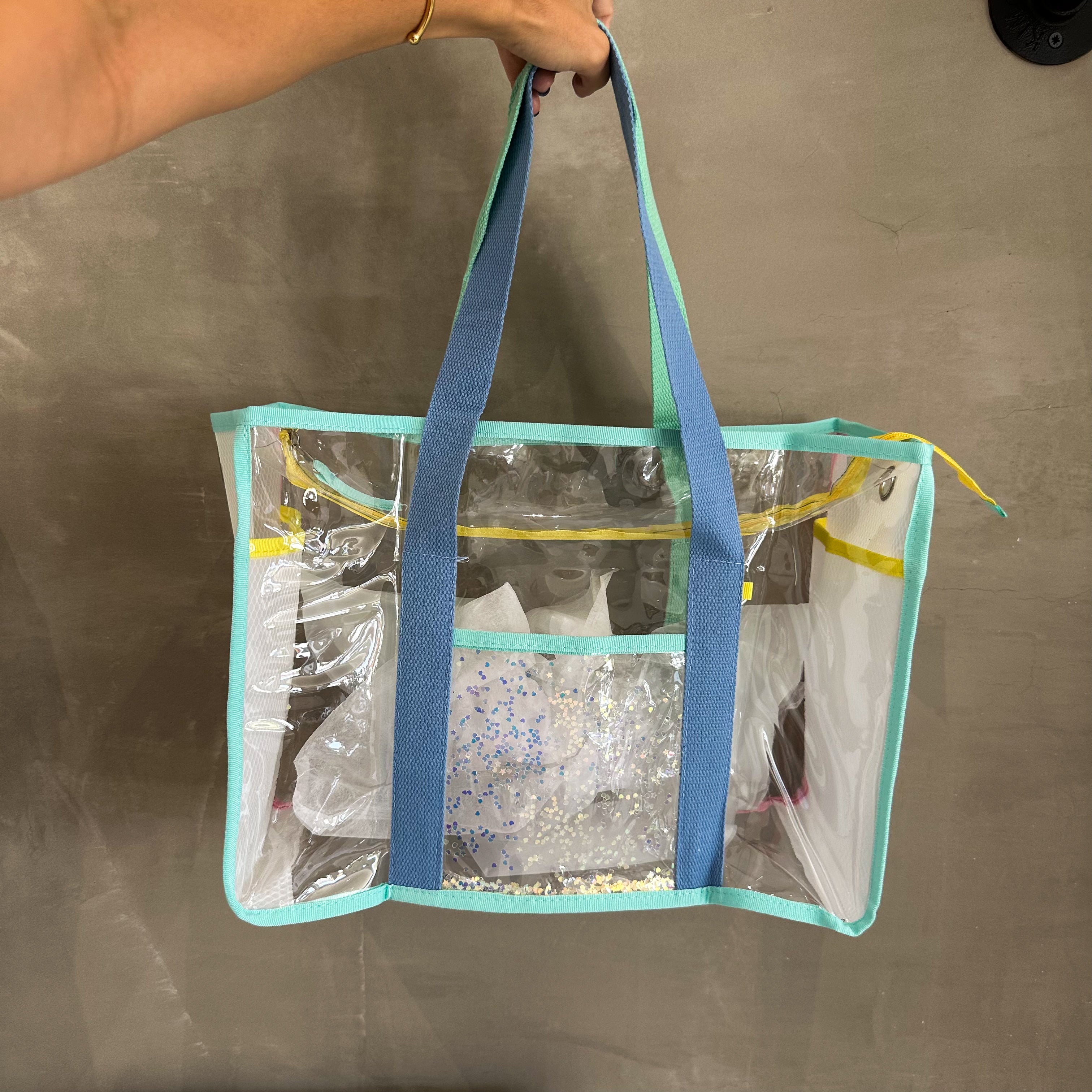CLEAR WATERPROOF SUMMER BAG