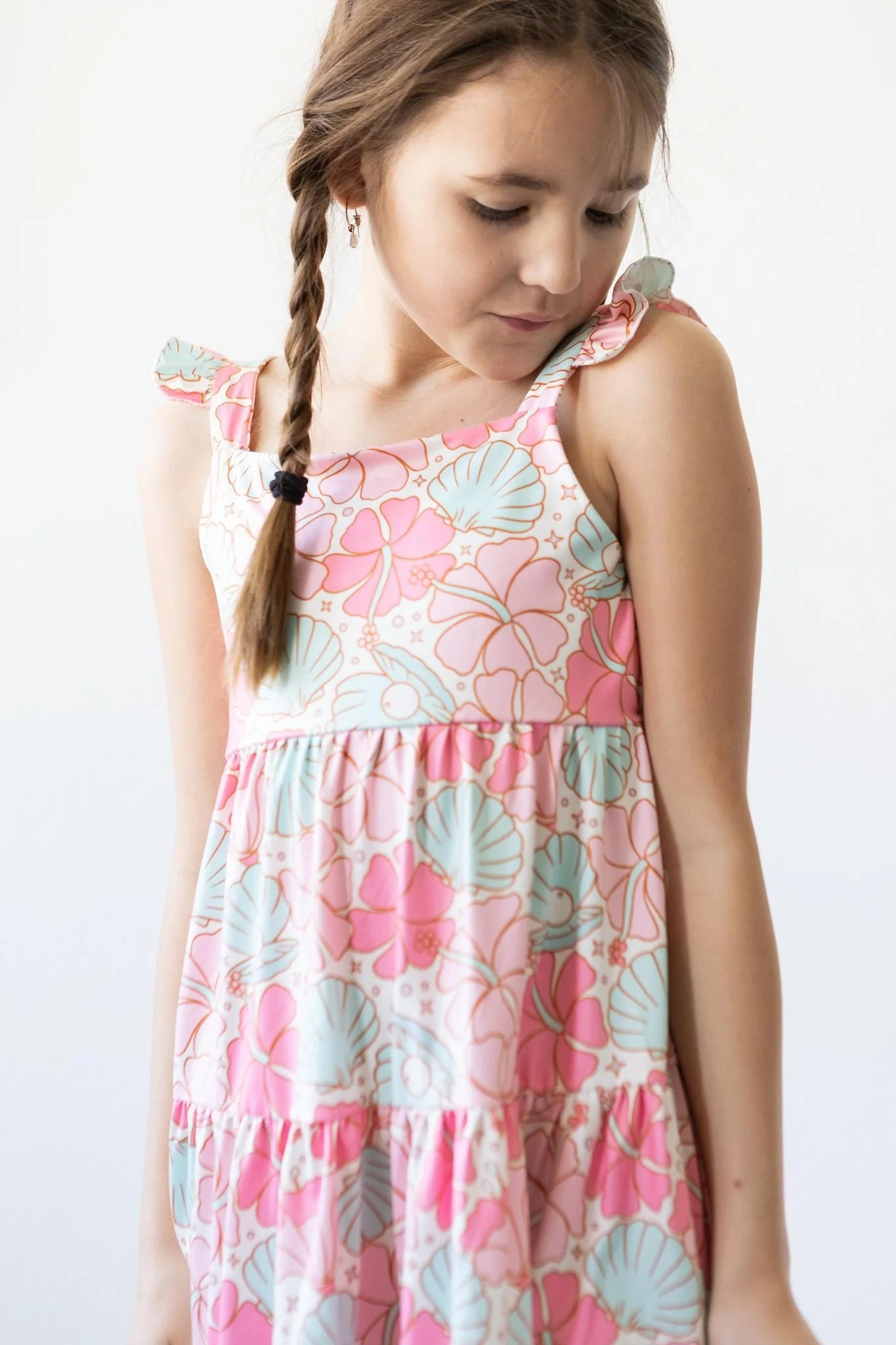 Beach Daze Ruffle Maxi Dress (2T)