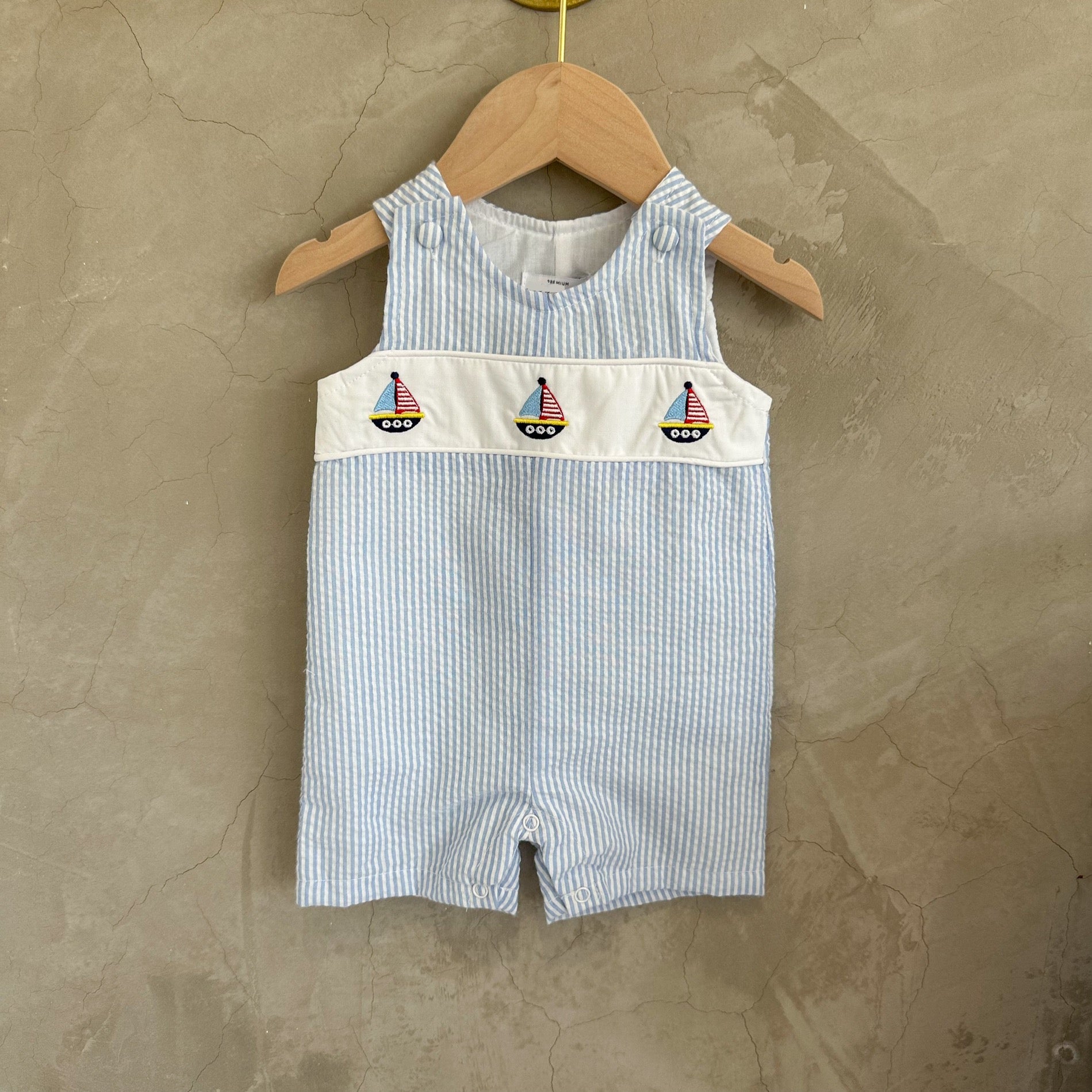 SAILBOAT EMBROIDERY JONJON