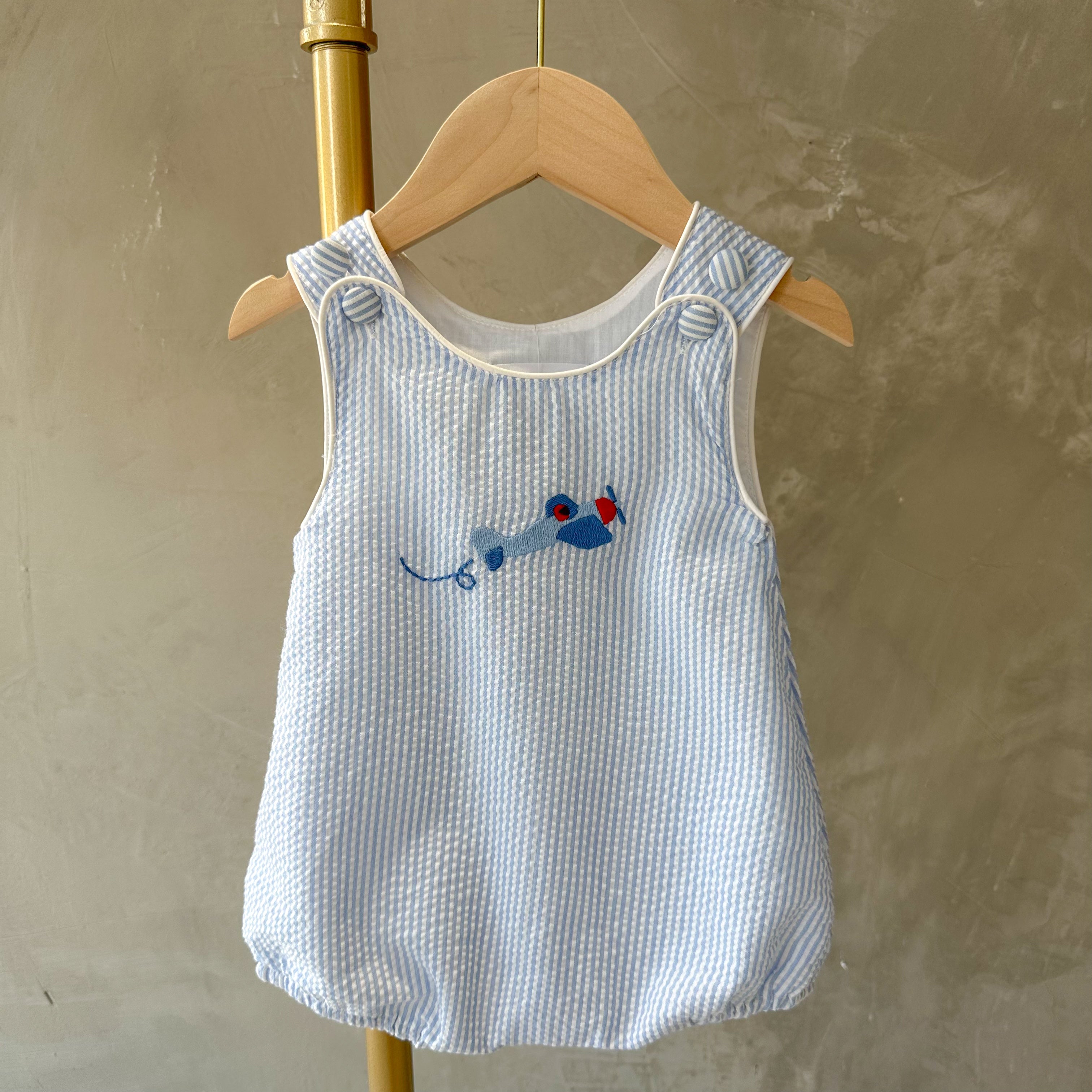 AVIONCITO EMBROIDERY ROMPER