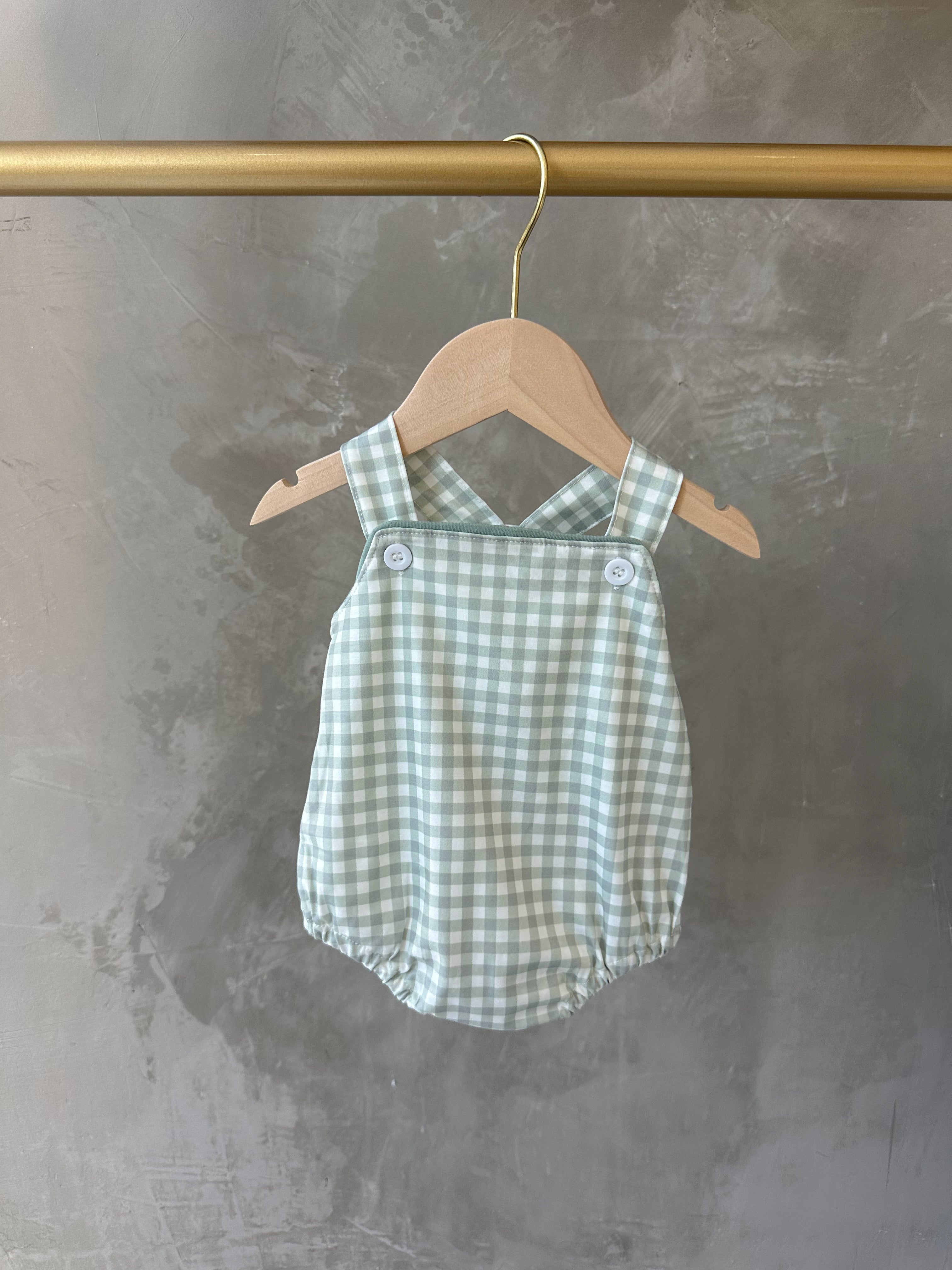 SAGE BABY ROMPER
