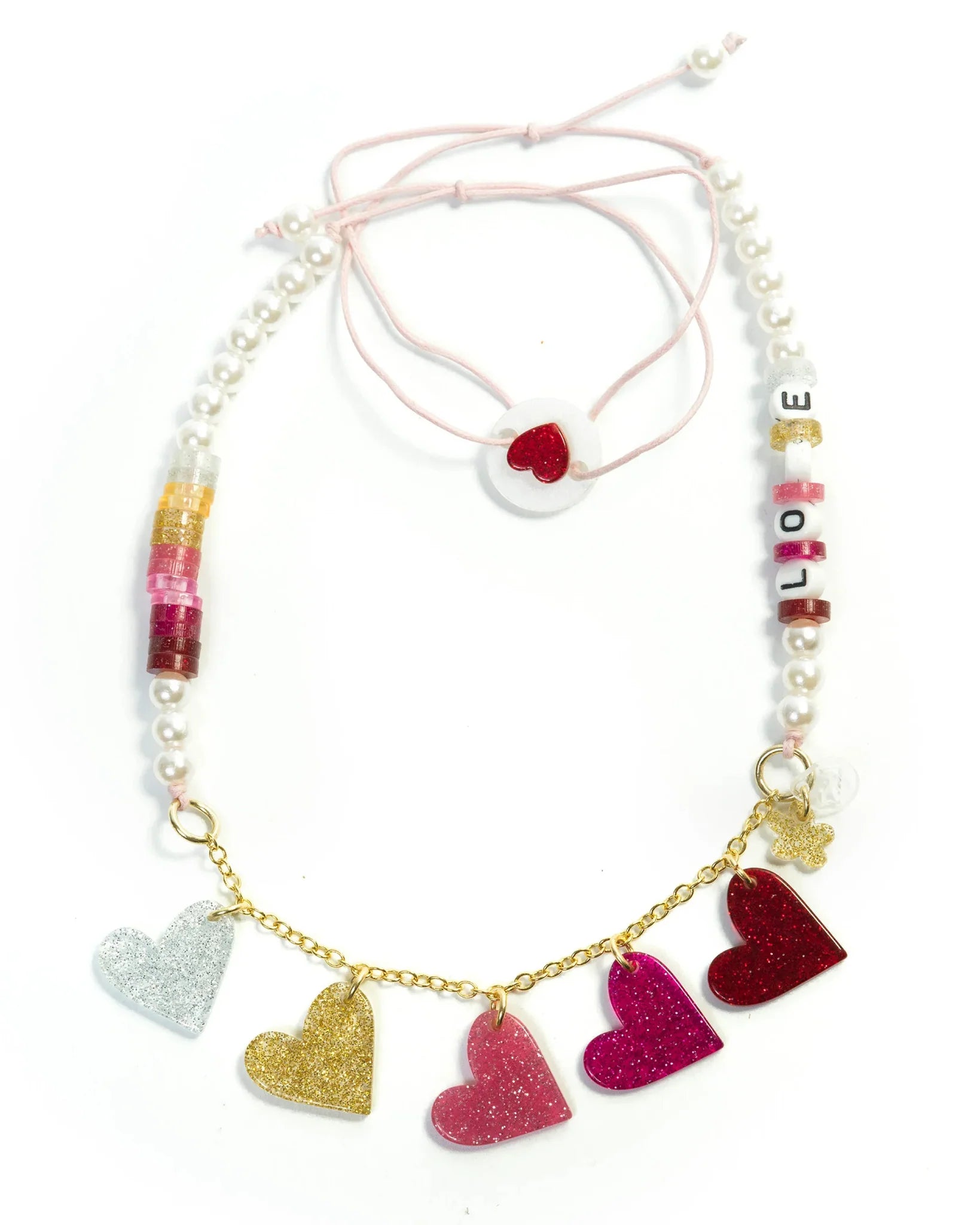HEARTS/LOVE NECKLACE