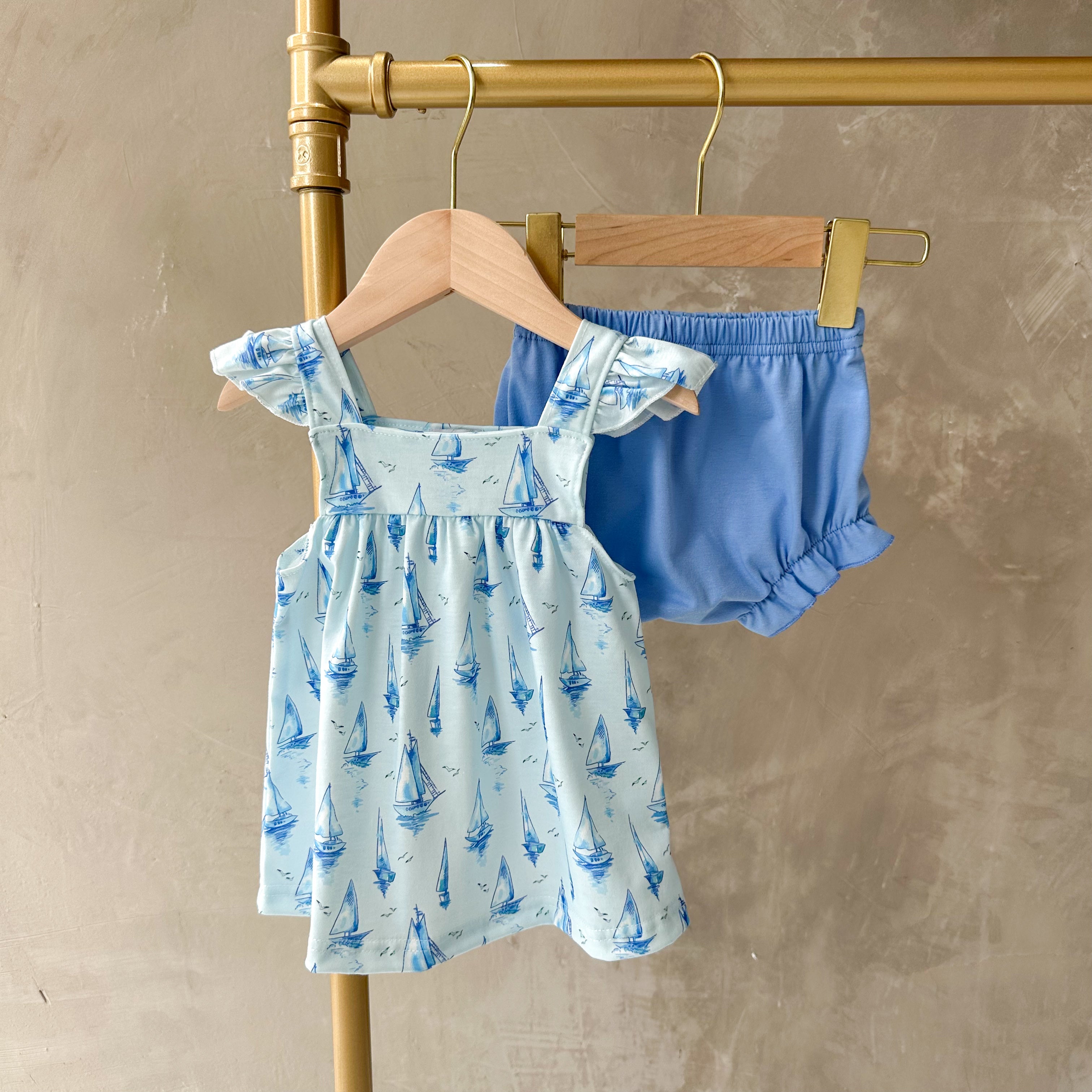 SAILBOAT BLOOMER SET