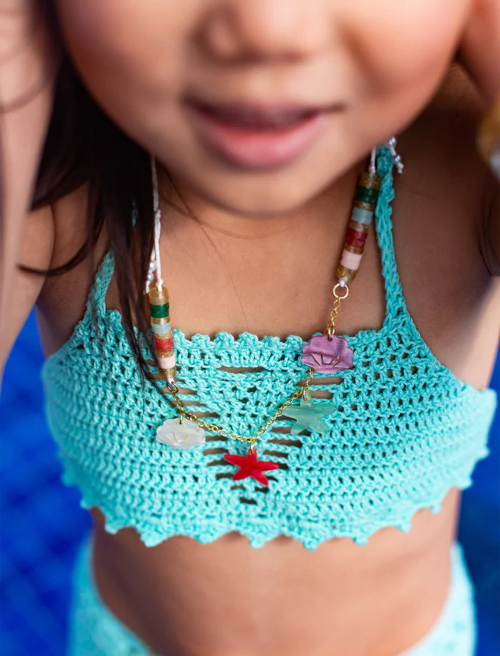 SEASHELLS PEARLIZED NECKLACE