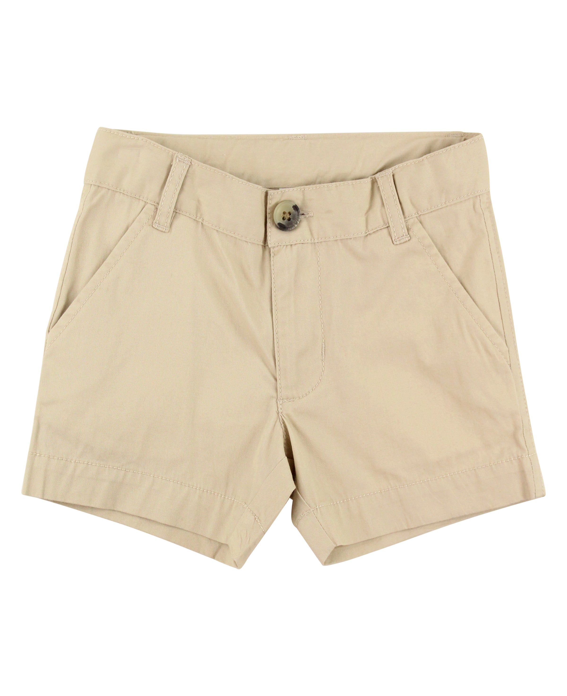 DIEGO KHAKI STRETCH SHORTS