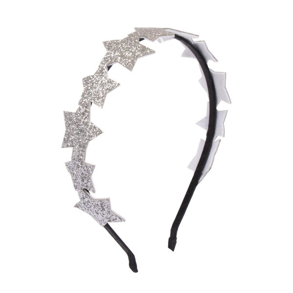 SILVER STARS HEADBAND